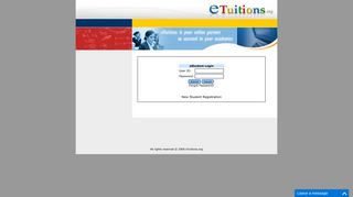 Student Login - eTuitions