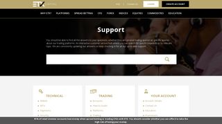 Welcome To ETX Support | ETX Capital