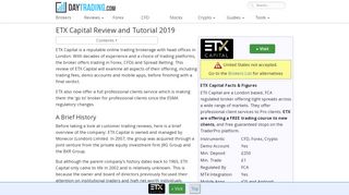 ETX Capital - Must Read Review For New Investors And Traders