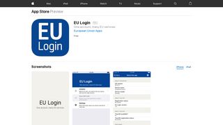 EU Login on the App Store - iTunes - Apple