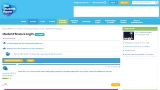 student finance login - The Student Room