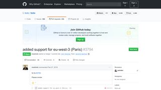 added support for eu-west-3 (Paris) by maishsk · Pull Request #3794 ...