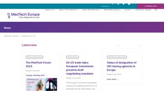 The development of the Eudamed database reached a major ...