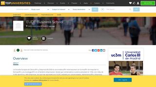 EUDE Business School | Top Universities
