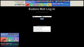 Eudora Mail Log In