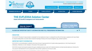 Reimbursement support - Euflexxa HCP