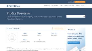 Clínica Eugin Company Profile: Acquisition & Investors | PitchBook
