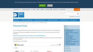 Password Portal • European University Institute