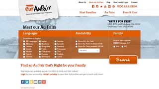 Search Our Available Au Pairs Now | EurAupair