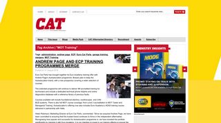 CAT Magazine | Tag Archive | MOT Training