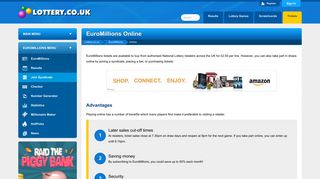 EuroMillions Online | Play Today - Lottery