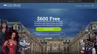 Play the best online casino games | Euro Palace