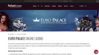 Euro Palace Online Casino | Fortune Lounge