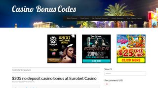 Eurobet Casino | Casino Bonus Codes
