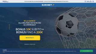 Benvenuto su Eurobet | Scommesse Sportive Online, Quote Live ...