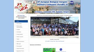 13th European Biological Inorganic Chemistry Conference - EuroBIC ...