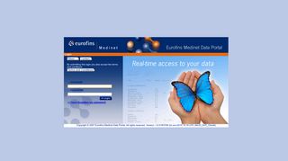 Eurofins Medinet Data Portal - Login