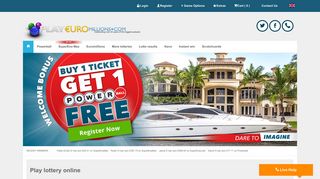 Play EuroMillions Online | EuroMillions Tickets and Results