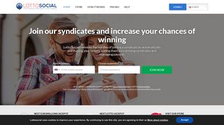 Lotto Social - Lotto & Euromillions syndicates