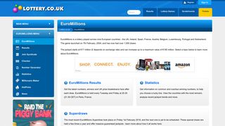 EuroMillions UK | Information - Lottery