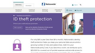 Identity Theft Insurance – Nationwide
