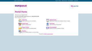 Portal Home - Bigblu - Europasat