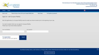 Apply for / edit Europass Mobility - europass Mobilitätsnachweis