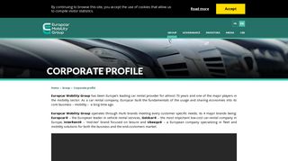 Corporate profile | Europcar Mobility Group
