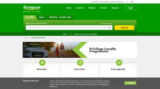 Privilege Loyalty Programme | Europcar UK