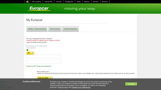 My Europcar – Car hire and Van hire from Europcar UK