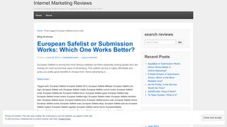 European Safelist promo code | Internet Marketing Reviews