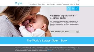 Welcome to Cryos International Sperm Bank