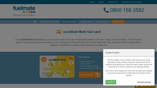 euroShell Multi fuel card - Fuelmate