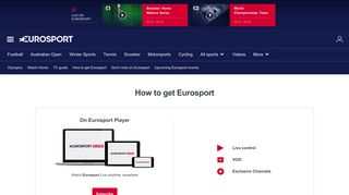 How to get Eurosport