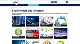 Shareholders & Investors - Getlink