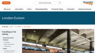 London Euston - Facilities, Shops, and Parking Information.