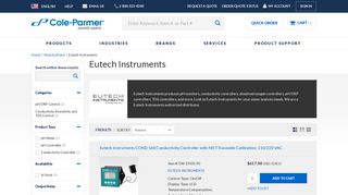 Eutech Instruments from Cole-Parmer