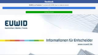 EUWID - Home | Facebook