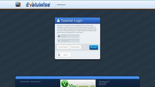 Login | Teacher Dashboard | EvaluWise - Teacher Evaluation
