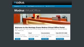 Modrus Virtual Office Login | Modrus - Montagu Evans