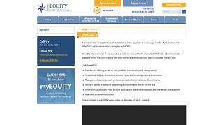 myEquity - Equity Institutional