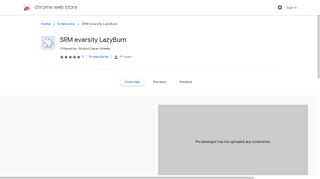 SRM evarsity LazyBum - Google Chrome
