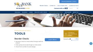 Online Banking Login - Tools | Sonabank | Richmond, VA - Midlothian ...
