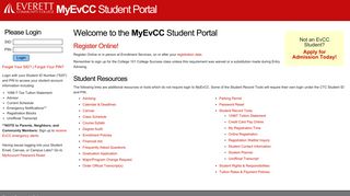 MyEvCC - Everett Community College