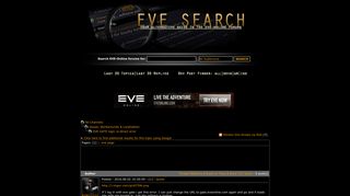 EVE Search - EVE GATE login re-direct error