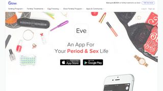 Eve by Glow - Period & Ovulation Tracker, Health & Sex App for Women