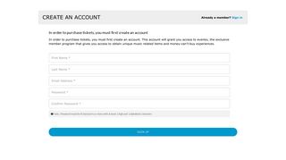 Create an account - Evenko