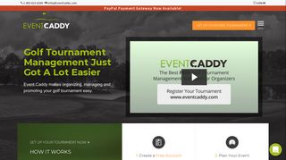 Event Caddy: Golf Tournament Management and Registration Software