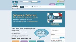 Equestrian Entries | The Fast, Easy Way to Sign Up For Horse Shows