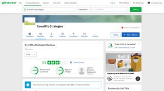 EventPro Strategies Reviews | Glassdoor